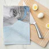 Linge De Cuisine Peinture Weimaraner - Joli art original chien (Quart Plié)