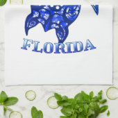 Linge De Cuisine Penacola Floride Vacation Tribal Turtle (Plié)