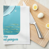 LINGE DE CUISINE PENGUIN JAUNE DE HOIHO (Quart Plié)