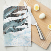 Linge De Cuisine Penguins amis pour toujours (Quart Plié)