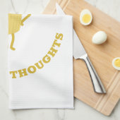 Linge De Cuisine Penne pour vos pensées (Quart Plié)