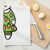 Linge De Cuisine Penny le lapin personnalisé (Quart Plié)