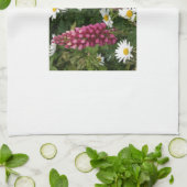 Linge De Cuisine Pensée à vous fleurs florales (Plié)