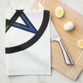 Linge De Cuisine Pentacle élémentaire (Quart Plié)