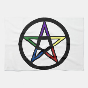 Linge De Cuisine Pentacle élémentaire