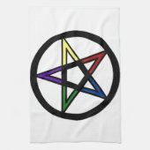 Linge De Cuisine Pentacle élémentaire (Vertical)