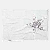 Linge De Cuisine Pentagramme dragon (Horizontal)