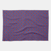 Linge De Cuisine Pentas sur violet (Horizontal)