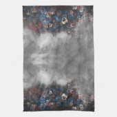 Linge De Cuisine Peonies Gray (Vertical)