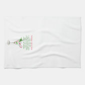 Linge De Cuisine Peppermint Martini Illustration Holiday (Horizontal)