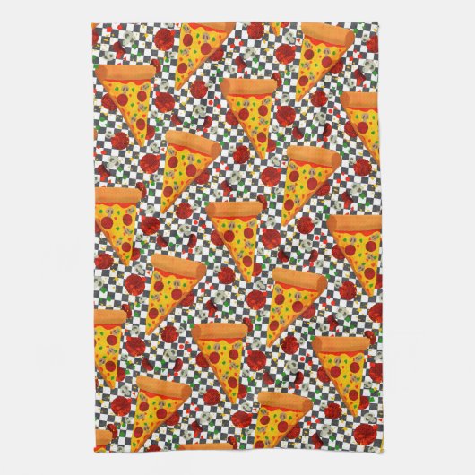 Linge De Cuisine Pepperoni chaud (Vertical)