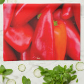 LINGE DE CUISINE PEPPERS CHILI (Plié)