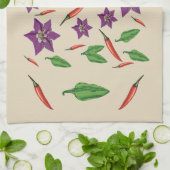Linge De Cuisine Peppers chili (Plié)