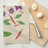 Linge De Cuisine Peppers chili (Quart Plié)