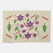 Linge De Cuisine Peppers chili (Horizontal)