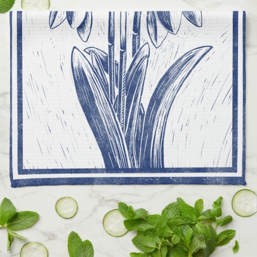 Linge De Cuisine Perce-neiges (Plié)