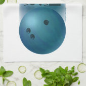 Linge De Cuisine Perdre la compétence Gagner la chance Bowling bleu (Plié)