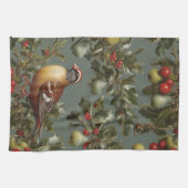 Linge De Cuisine Perdrix dans un poirier (Horizontal)