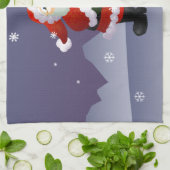 Linge De Cuisine Père Noël (Plié)