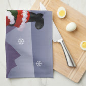 Linge De Cuisine Père Noël (Quart Plié)