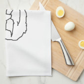 Linge De Cuisine Père Noël (Quart Plié)