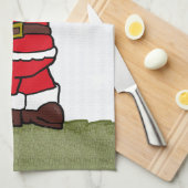 Linge De Cuisine Père Noël (Quart Plié)