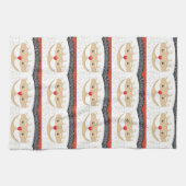Linge De Cuisine Père Noël 026 (Horizontal)