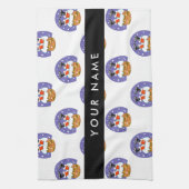 Linge De Cuisine Père Noël À Chimney, Neige, Noël, Nouvel An (Vertical)