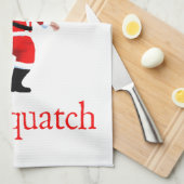 Linge De Cuisine Père Noël - Bagsquatch (Quart Plié)
