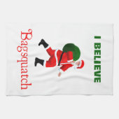 Linge De Cuisine Père Noël - Bagsquatch (Horizontal)