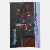 Linge De Cuisine Père Noël - Bagsquatch (Vertical)