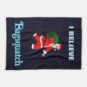 Linge De Cuisine Père Noël - Bagsquatch (Horizontal)