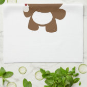 Linge De Cuisine Père Noël Bear (Plié)