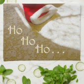 Linge De Cuisine Père Noël capturé (Plié)