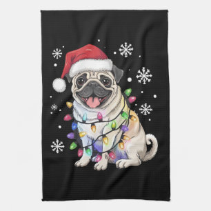 Linge De Cuisine Père Noël Carlin Noël lumières Noël Amoureux des c