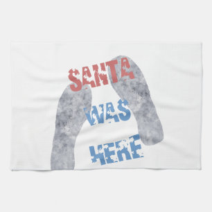 Linge De Cuisine Père Noël était là