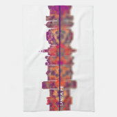 Linge De Cuisine père Noël Fe New Mexico Skyline (Vertical)