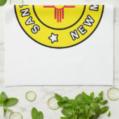 Linge De Cuisine Père Noël Fe Nouveau-Mexique (Plié)