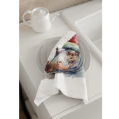 Linge De Cuisine Père Noël Little Hippo, coutume