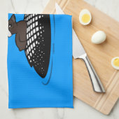 Linge De Cuisine Père Noël Loon (Quart Plié)