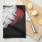 Linge De Cuisine Père Noël Lunettes de soleil Fierté Pyjama de Noël (Quart Plié)