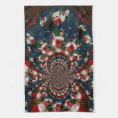 Linge De Cuisine Père Noël magique en effervescence : Idées de cuis (Vertical)