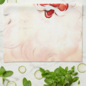 LINGE DE CUISINE PÈRE NOËL VINTAGE 4 (Plié)