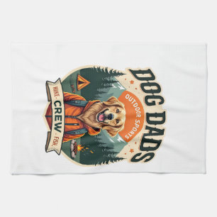 Linge De Cuisine Pères de chien vintage Équipe de sports de plein a