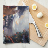 Linge De Cuisine Période de fêtes de Noël Corgi (Quart Plié)