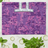 Linge De Cuisine Perle comme Gemini Zodiac Symbole Camouflage numér (Plié)