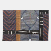 Linge De Cuisine Perles-Batik en tissu de boue (Horizontal)