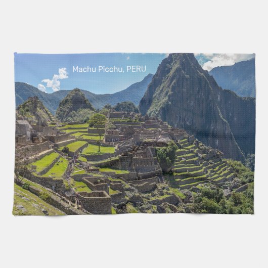 Linge De Cuisine Pérou Machu Picchu (Horizontal)