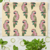 Linge De Cuisine Perroquets de style de Zentangle (Plié)