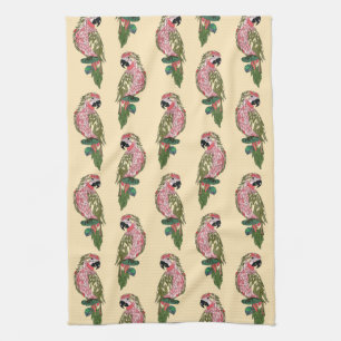 Linge De Cuisine Perroquets de style de Zentangle